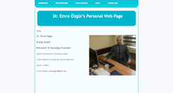 Desktop Screenshot of emreozgur.com